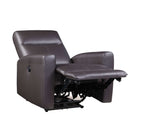 Blane Brown Premium Leather Power Motion Recliner