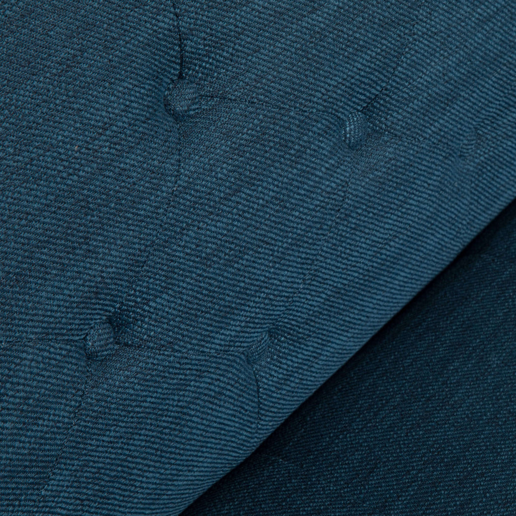 Aidan MCM Styled Tufted Fabric Sofa Loveseat 72L