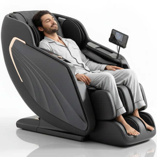 Full Body Zero Gravity Massage Chair with SL-Track and Back Heating