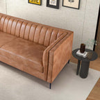 Angelina Midcentury Channel Tufted Sofa 84 (6 Colors)