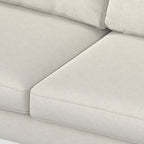 Ava MCM Cream Symmetrical Corner Sofa Sectional 102 (2 Colors)