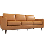 Cooper MCM Genuine Leather 3 Seat Sofa 81
