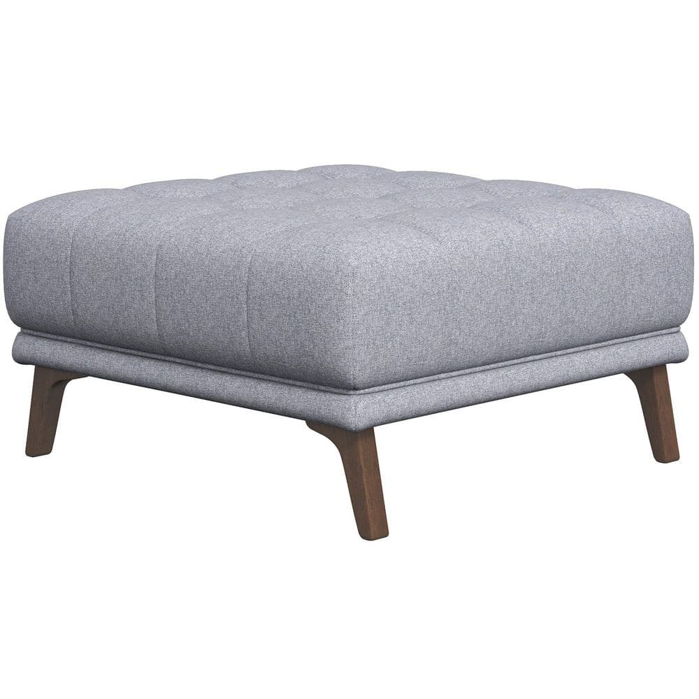 Addison MCM Tufted Square Ottoman (Color & Upholstery Options)