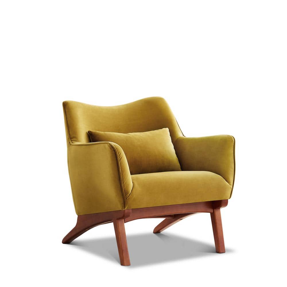 Brayden MCM Fabric Accent Lounge Chair (Various Colors and Fabrics)