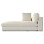 Charlie Modern Deep Seat Sectional Chaise Sofa 122 (2 Colors)