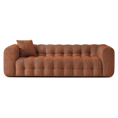 Eden Modern Boucle Bubble Sofa 90