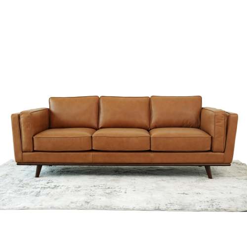 Chase MCM Genuine Leather Sofa 91