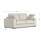 Charlie Deep Seater Loveseat Sofa 78' (2 Colors)