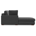 Charlie Modern Deep Seat Sectional Chaise Sofa 122 (2 Colors)