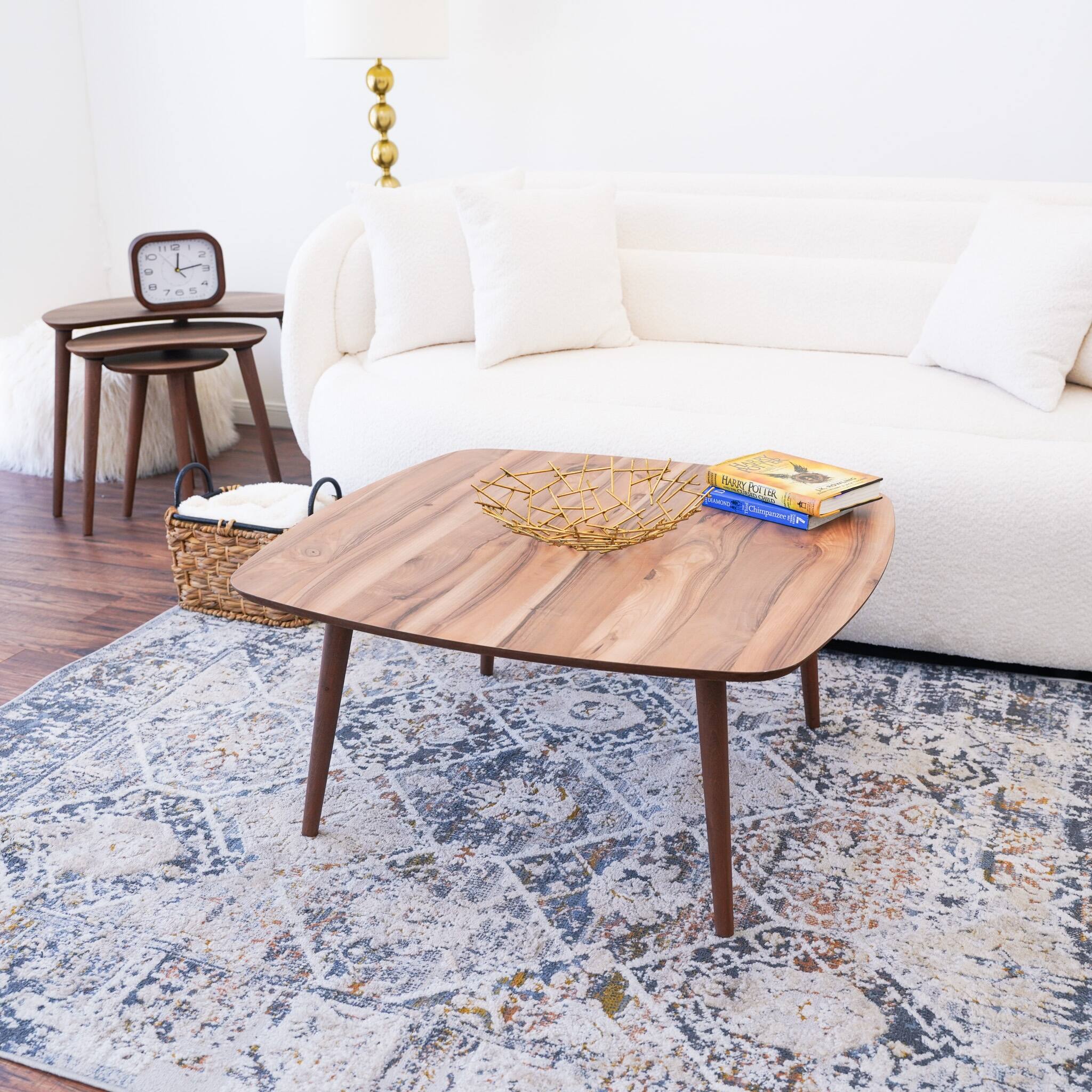 Kalen Solid Wood Square Coffee Table 35.5