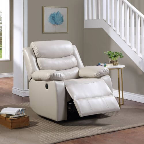 Eilbra PU Leather Power Motion Recliner (2 Color Options)