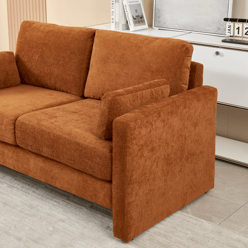Small Contemporary Loveseat Sofa 58 (4 Colors)