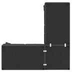 Ava MCM Cream Symmetrical Corner Sofa Sectional 102 (2 Colors)