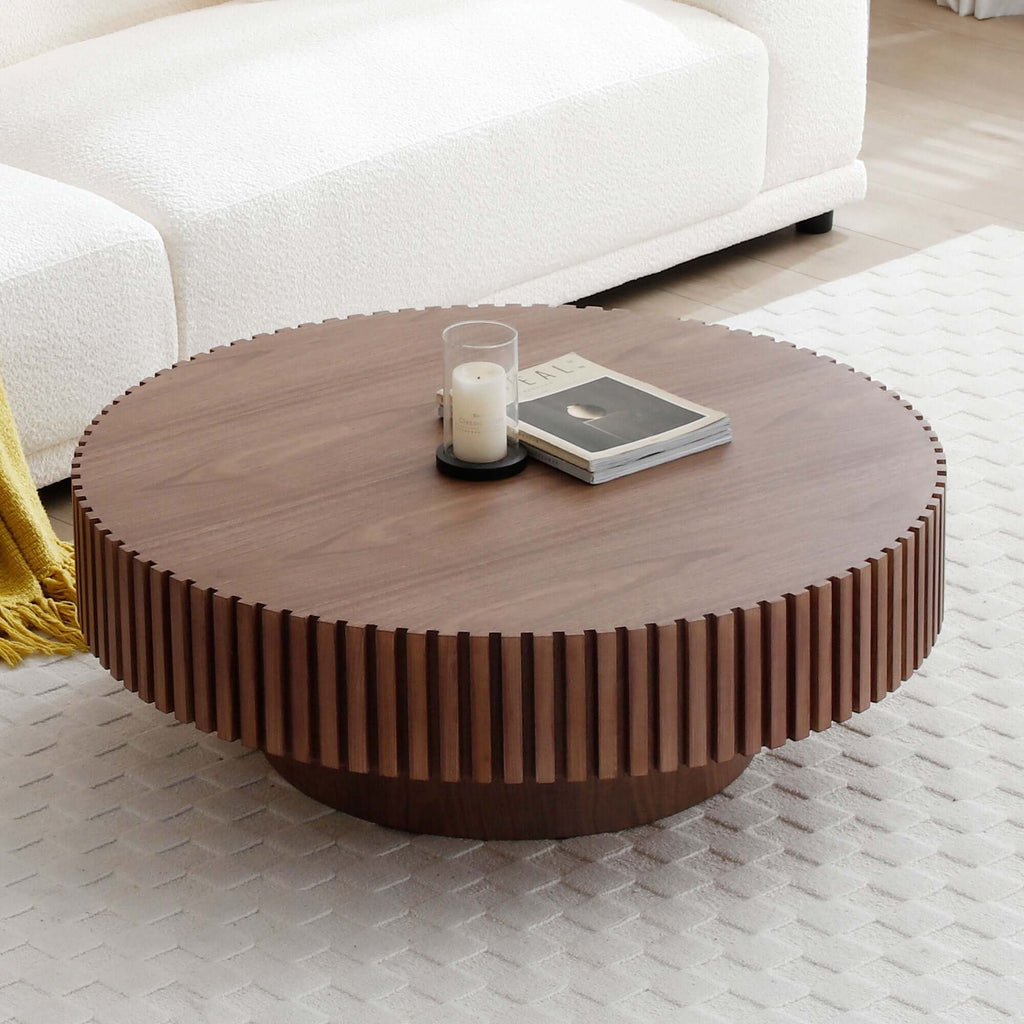 Contemporary Round Coffee Table 39 (3 Colors)