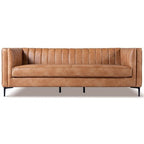 Angelina Midcentury Channel Tufted Sofa 84 (6 Colors)