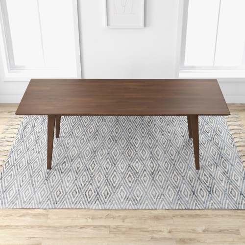Carlos MCM Solid Wood Rectangular Dining Table 59