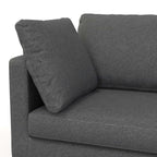 Ava MCM Gray Performance Fabric Sofa Loveseat 76L (2 Color Options)