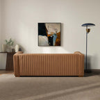 Elara Channel Tufted Velvet Sofa 90 (3 Colors)