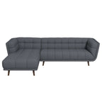 Addison Tufted L Shape Chaise Sofa Sectional 102.5 (2 Colors)