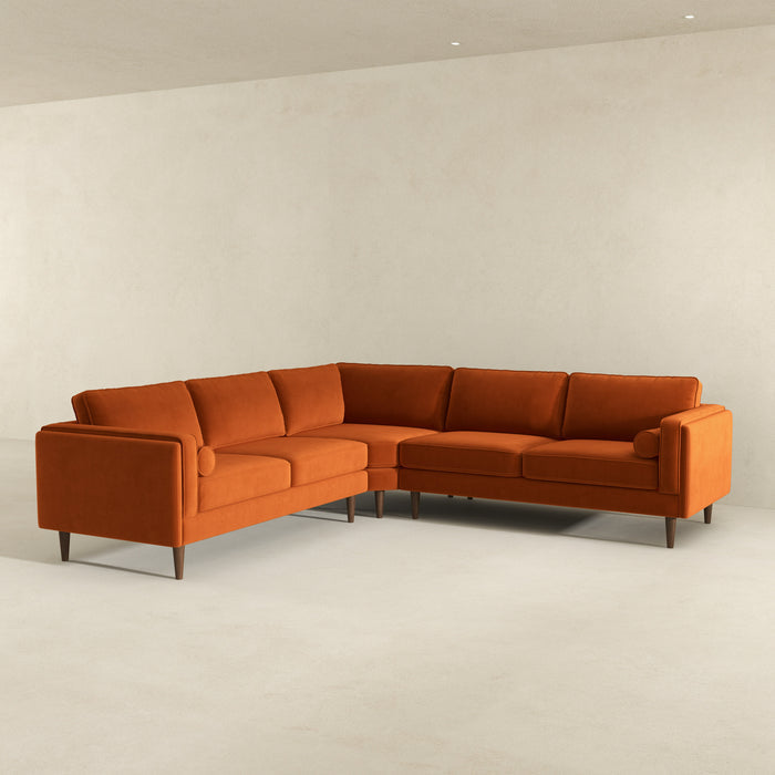 Amber MCM Corner Sectional Sofa 103 (5 Colors)
