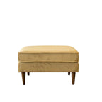 Amber MCM Square Upholstered Ottoman 32