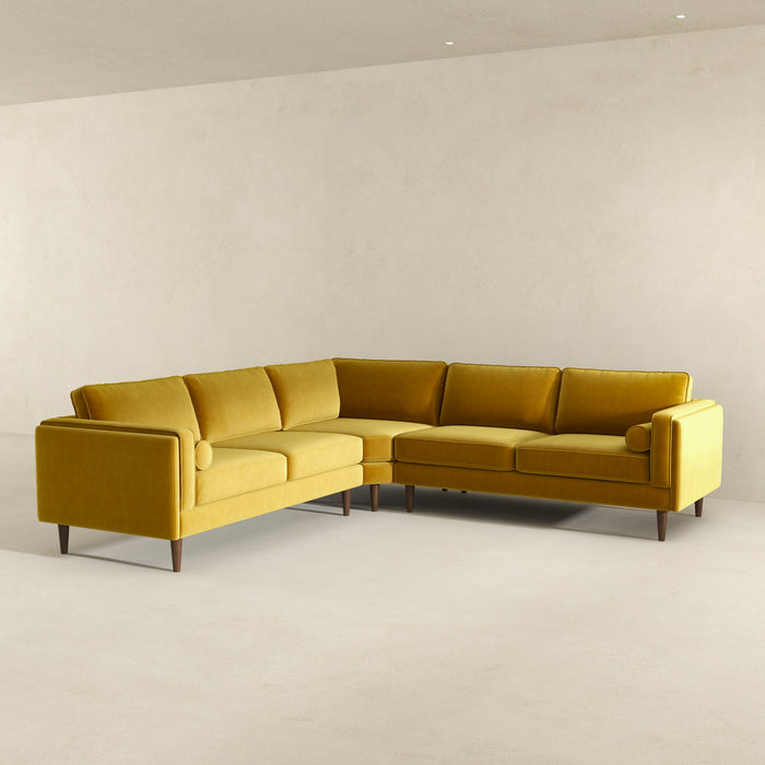 Amber MCM Corner Sectional Sofa 103 (5 Colors)