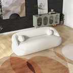 Andrew Modern Curved Boucle Sofa 84 (3 Colors)