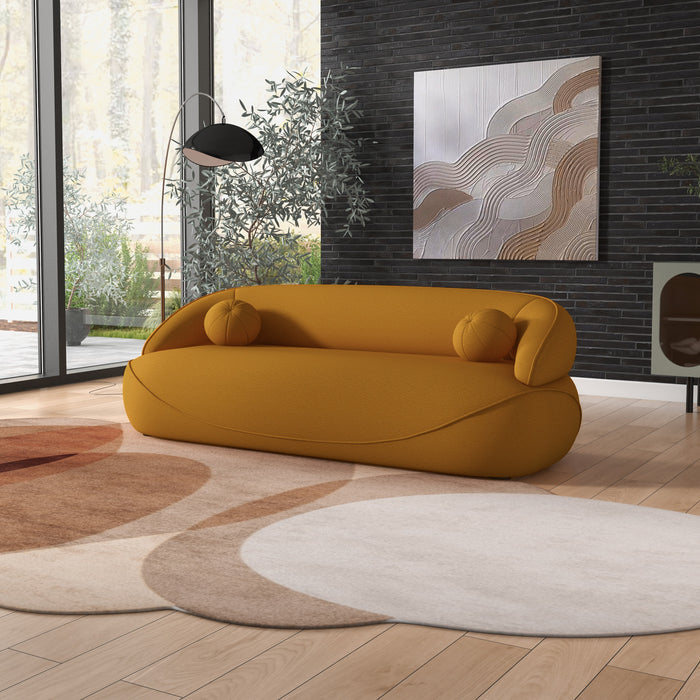 Andrew Modern Curved Boucle Sofa 84 (3 Colors)