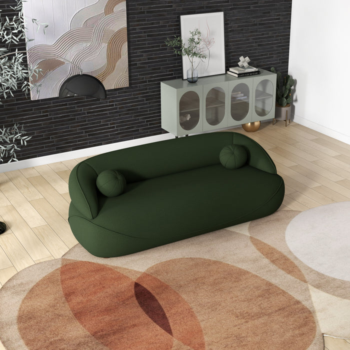 Andrew Modern Curved Boucle Sofa 84 (3 Colors)