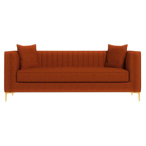Angelina Midcentury Channel Tufted Sofa 84 (6 Colors)