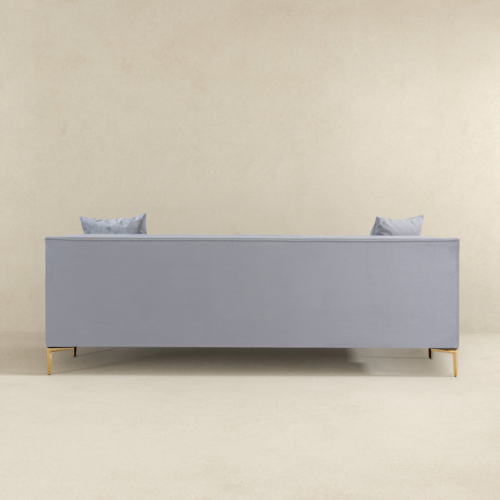 Angelina Midcentury Channel Tufted Sofa 84 (6 Colors)