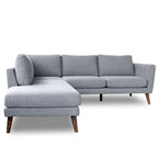 Benson Fabric L Shape Sectional Chaise Sofa 97'