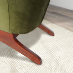 Brayden MCM Fabric Accent Lounge Chair (Various Colors and Fabrics)