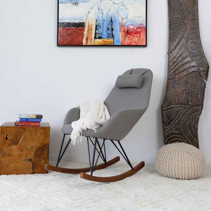 Chloe Velvet Rocking Chair (4 Colors)