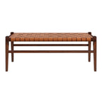 Cody Premium Leather Strapped Bench 44L