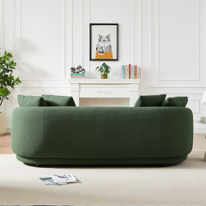 Dylan Modern Bohemian French Boucle Sofa 85 (3 Colors)