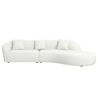 Elijah Japandi Style Curve Sofa