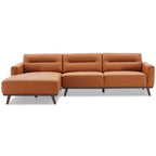Ella PU Leather L-Shape Sectional Chaise Sofa 109