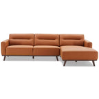 Ella PU Leather L-Shape Sectional Chaise Sofa 109