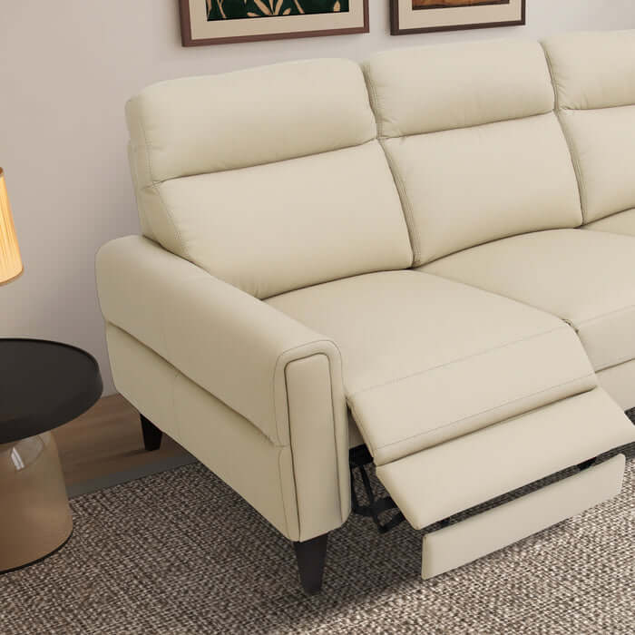 Elliot Genuine Leather Recliner Sofa 78 (2 Colors)