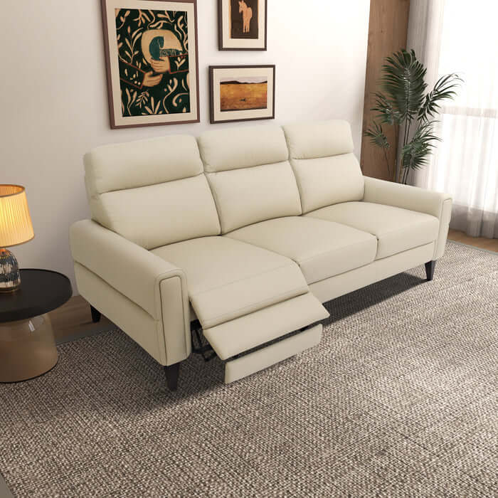 Elliot Genuine Leather Recliner Sofa 78 (2 Colors)