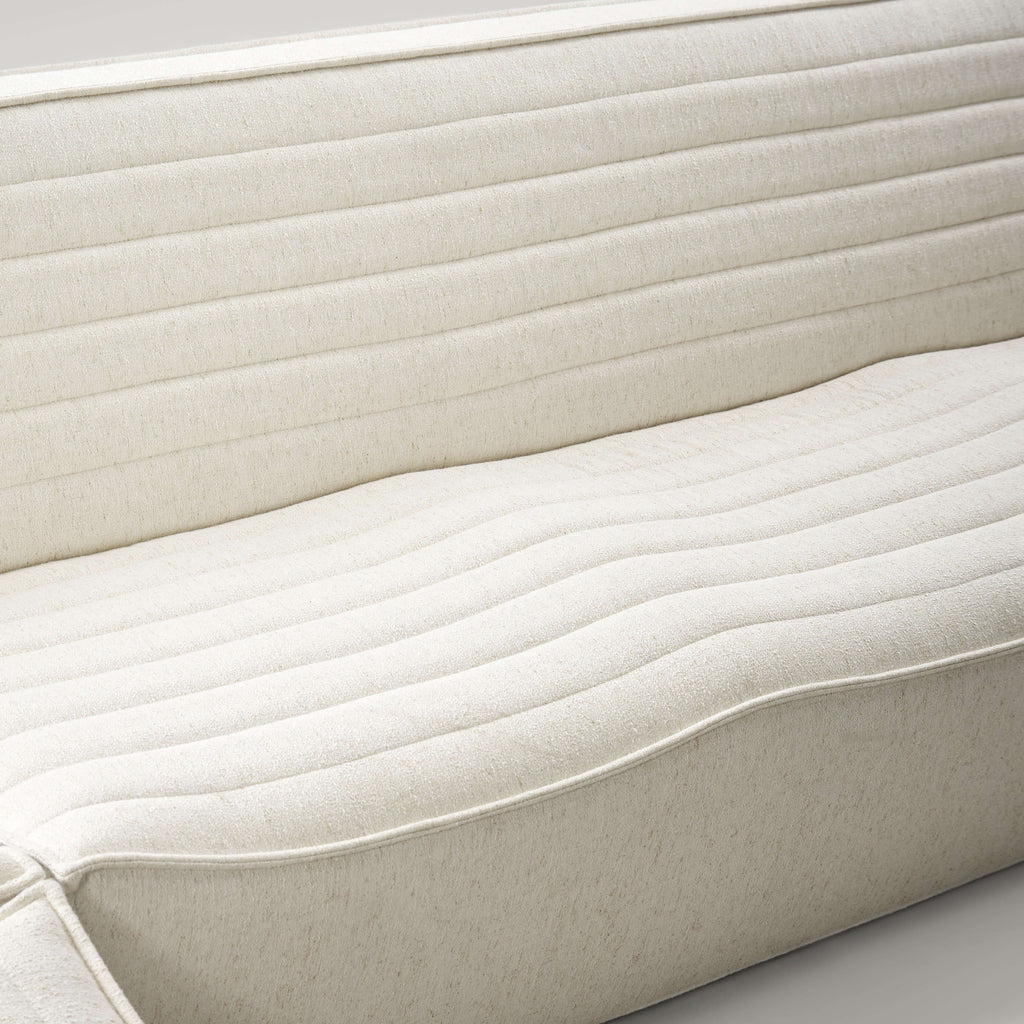 Evelyn Harmony Fabric Corner Sofa Sectional 126L