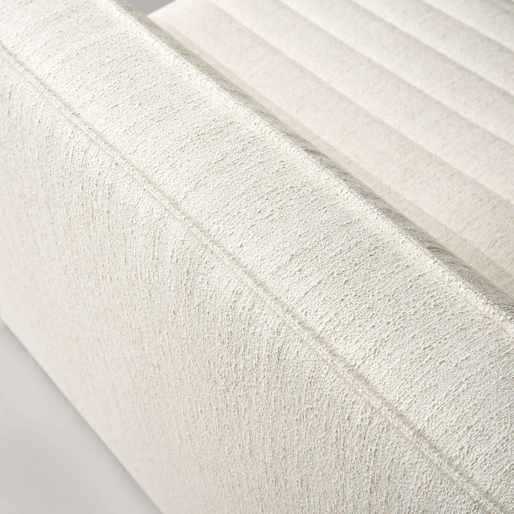 Evelyn Harmony Fabric Corner Sofa Sectional 126L