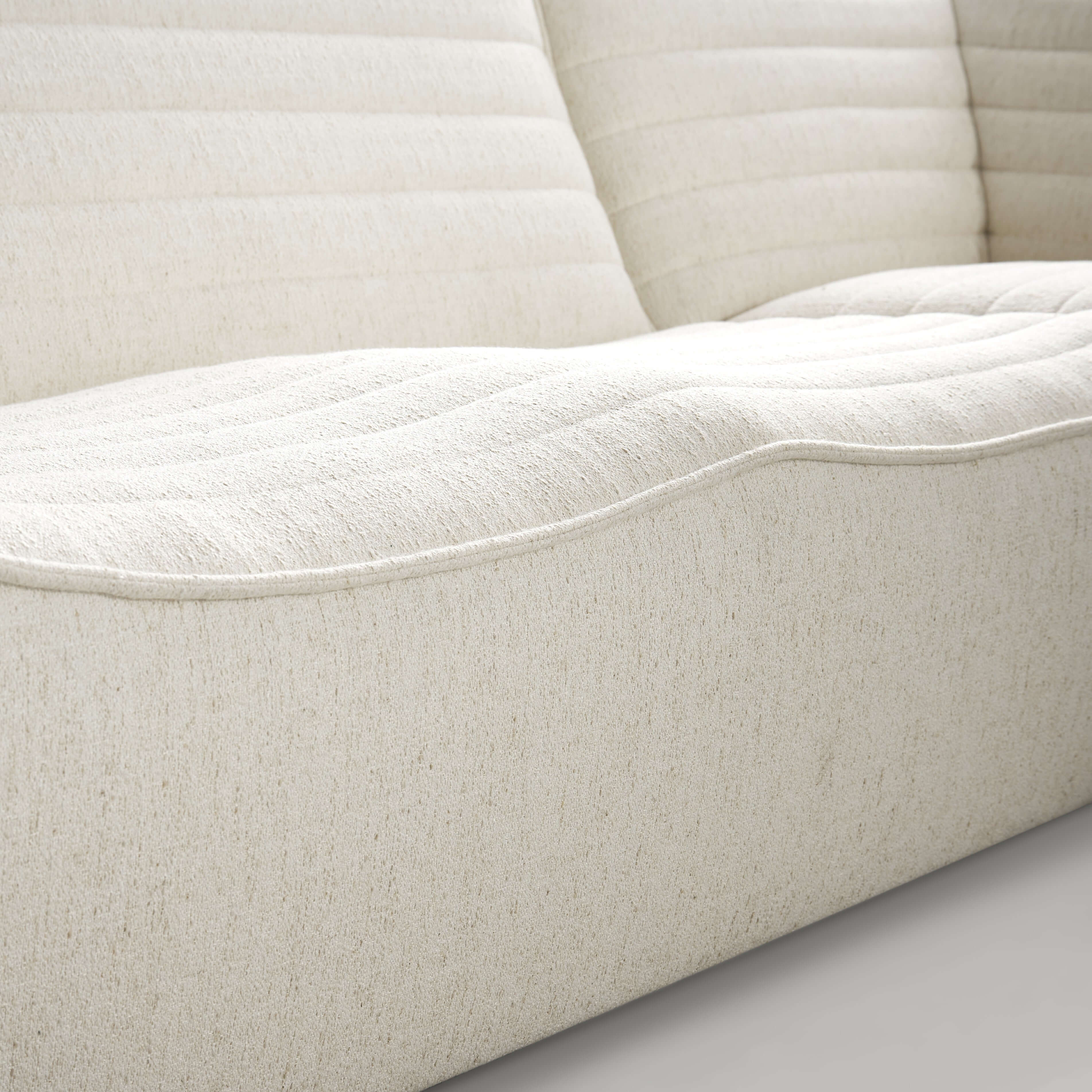 Evelyn Harmony Fabric Corner Sofa Sectional 126L