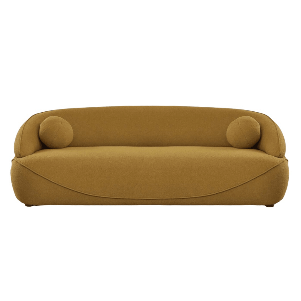 Andrew Modern Curved Boucle Sofa 84 (3 Colors)