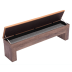 Bonker Wood Lift-Top Storage Bench (Set of 2)