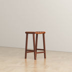 James Stool Strapped Genuine Leather Seat