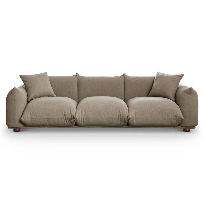 Kely Boho Chic Fabric Sofa 100” (4 Colors)