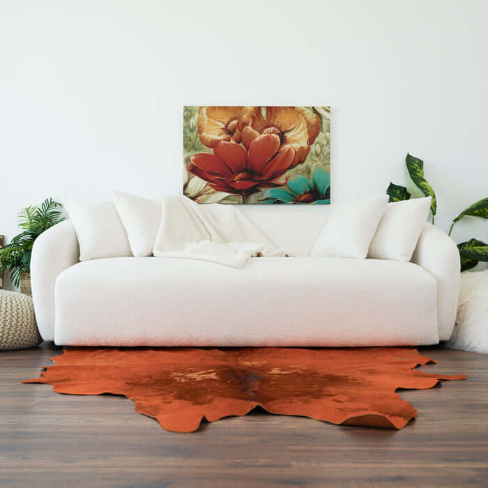 Linden Modern Ivory Boucle Curvy Sofa 85