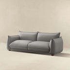 Emma Modern Boho Genuine Leather Sofa 89 (3 Colors)